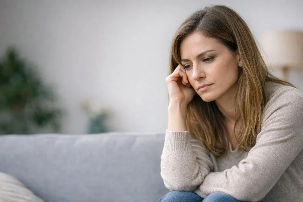 persona reflexionando sobre si necesita ayuda psicológica